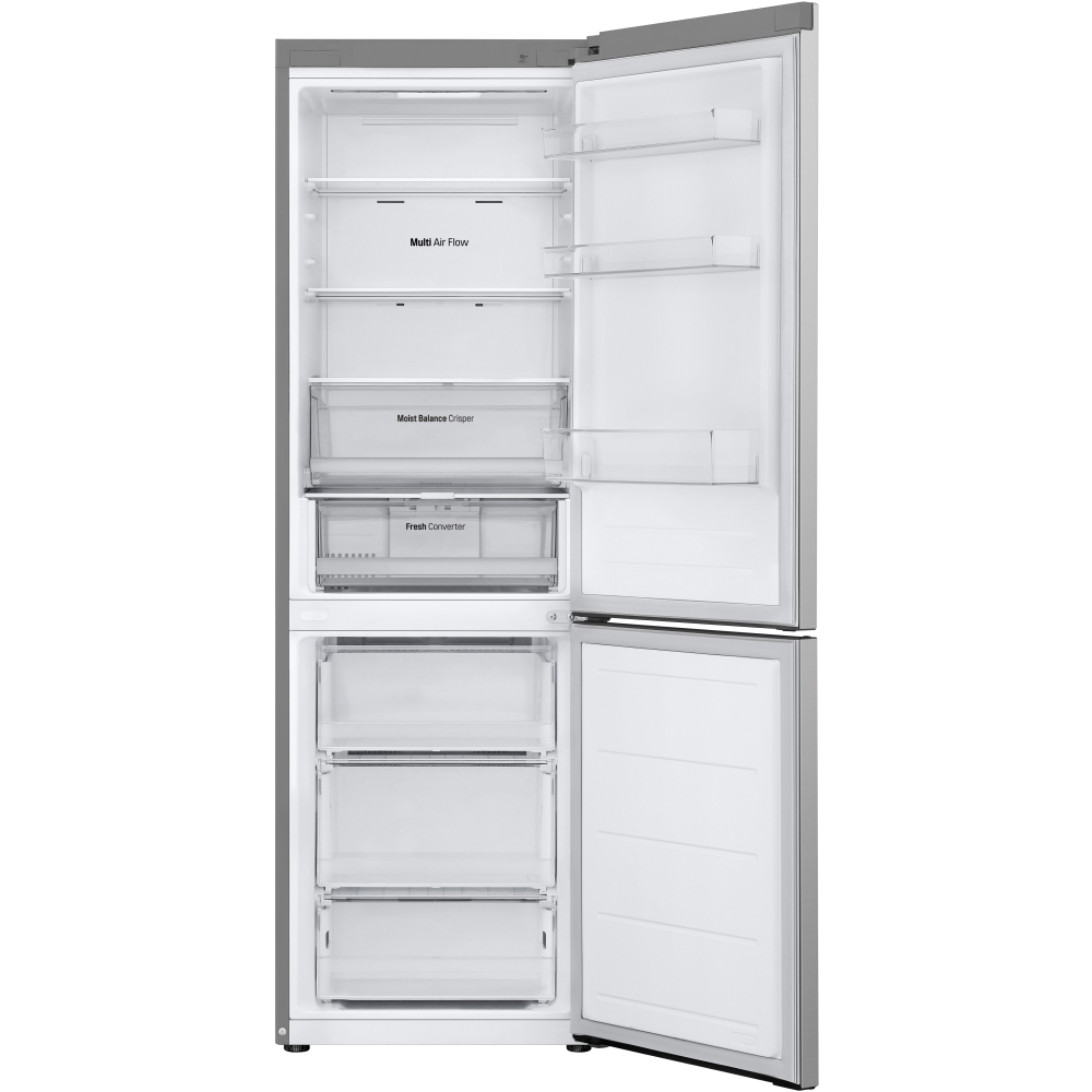 LG GBV3110EPY Total No Frost Fridge Freezer, 70/30, Silver, E Rated