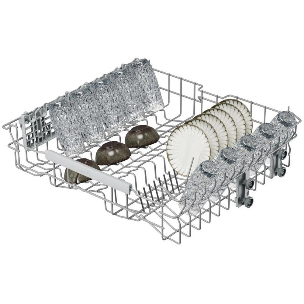 AEG GF5200D2SNM Dishwasher, 14 Place Settings, Stainless Steel, D Rated