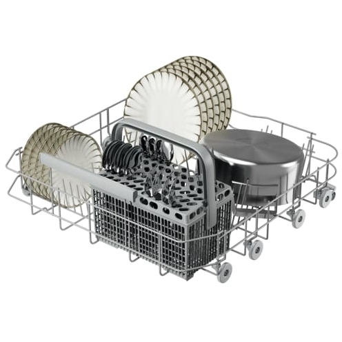 AEG GF6100C2SNW Dishwasher, 13 Place Settings, White, C Rated