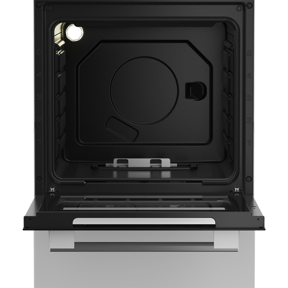 Blomberg GGS9151W Gas Cooker High Level Grill, White, A Rated