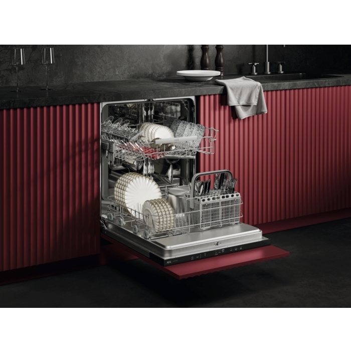 AEG GI5200C1SF Exclusiv Fully Integrated Dishwasher, 13 Place Settings, C Rated