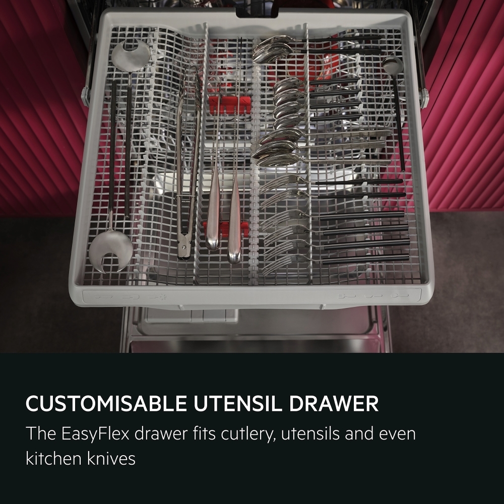 AEG GI6200B2TU Fully Integrated Dishwasher, 14 Place Settings, B Rated
