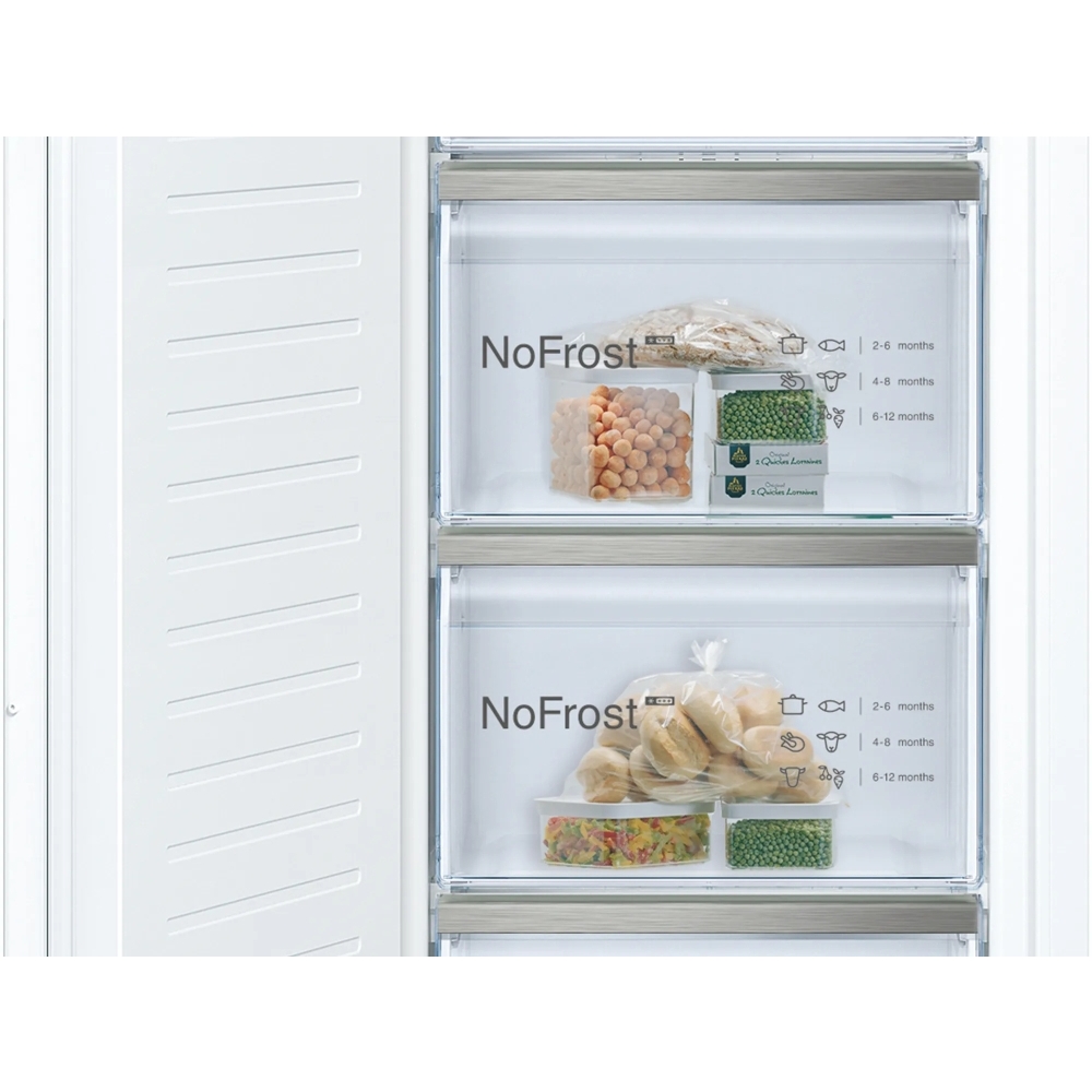 Neff GI7812EE0G N50 No Frost Built-In Freezer, Fixed Hinge, E Rated