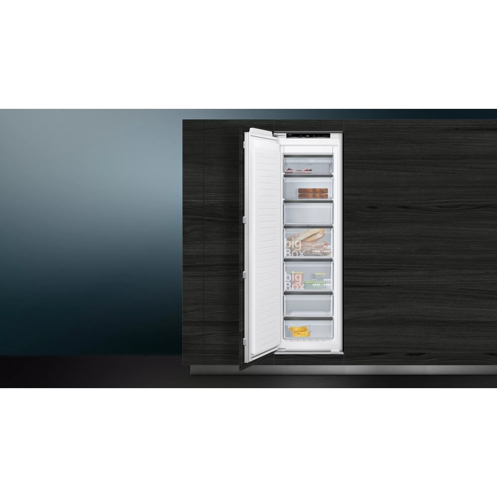 Siemens GI81NHCE0 iQ700 No Frost Built-In Freezer, Fixed Hinge, E Rated