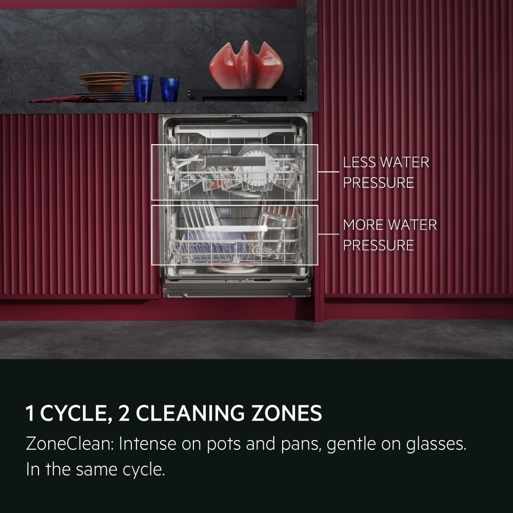 AEG GI8200X5TN Fully Integrated Dishwasher, 14 Place Settings, A Rated