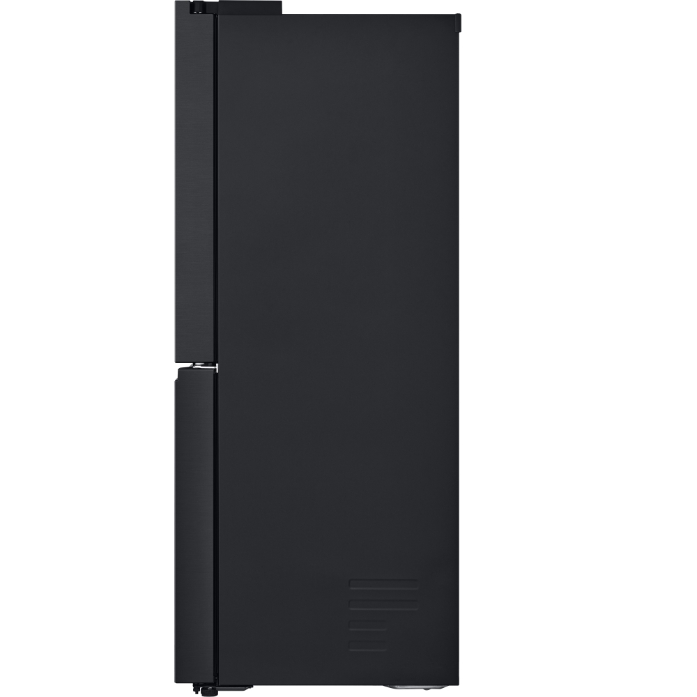 LG GMF960EV4E American Fridge Freezer,  Plumbed, Black, E Rated