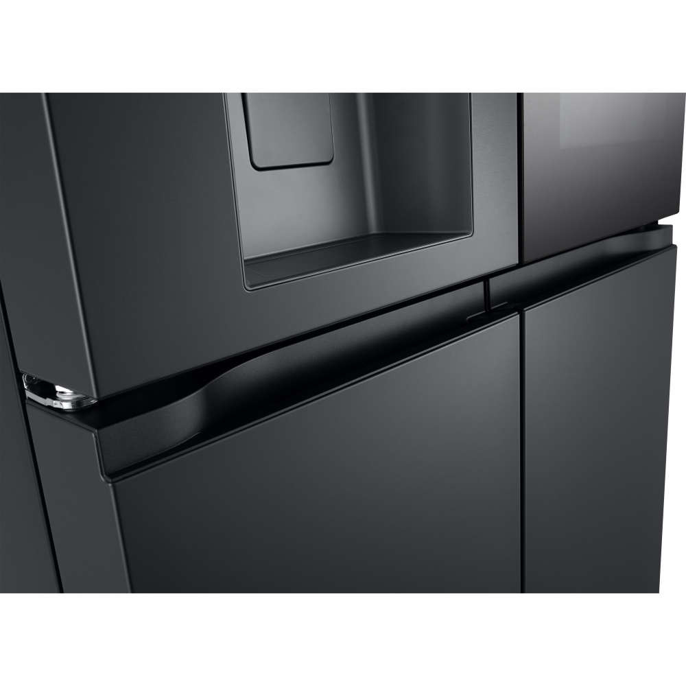 LG GMK960EV2E American Fridge Freezer,  Plumbed, Black, E Rated