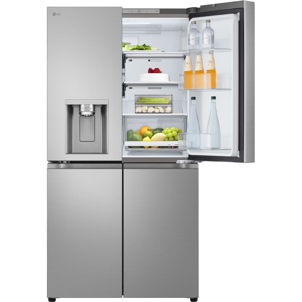 LG GML960PYFE American Fridge Freezer,  Plumbed, Silver, E Rated