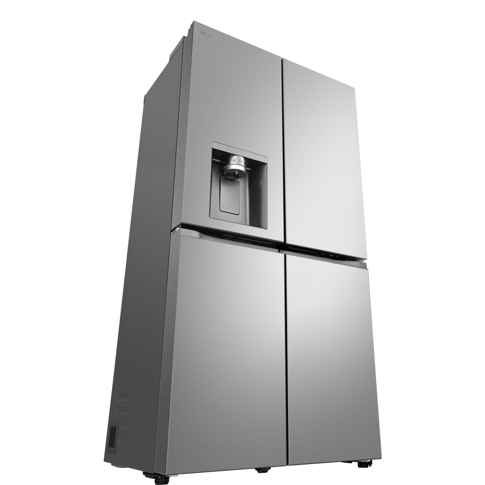 LG GML960PYFE American Fridge Freezer,  Plumbed, Silver, E Rated