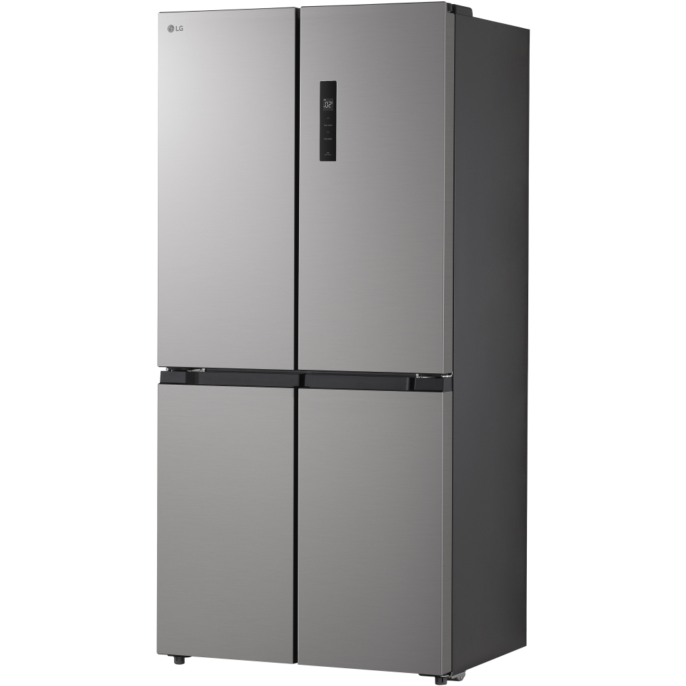 LG GMM41MSBEM American Fridge Freezer,  Non-Plumbed, Silver, E Rated