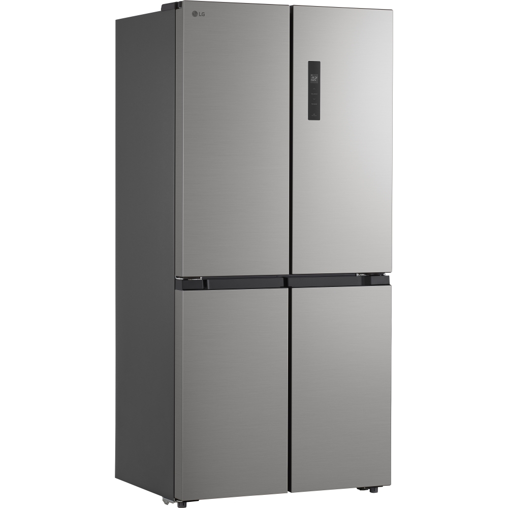 LG GMM41MSBEM American Fridge Freezer,  Non-Plumbed, Silver, E Rated