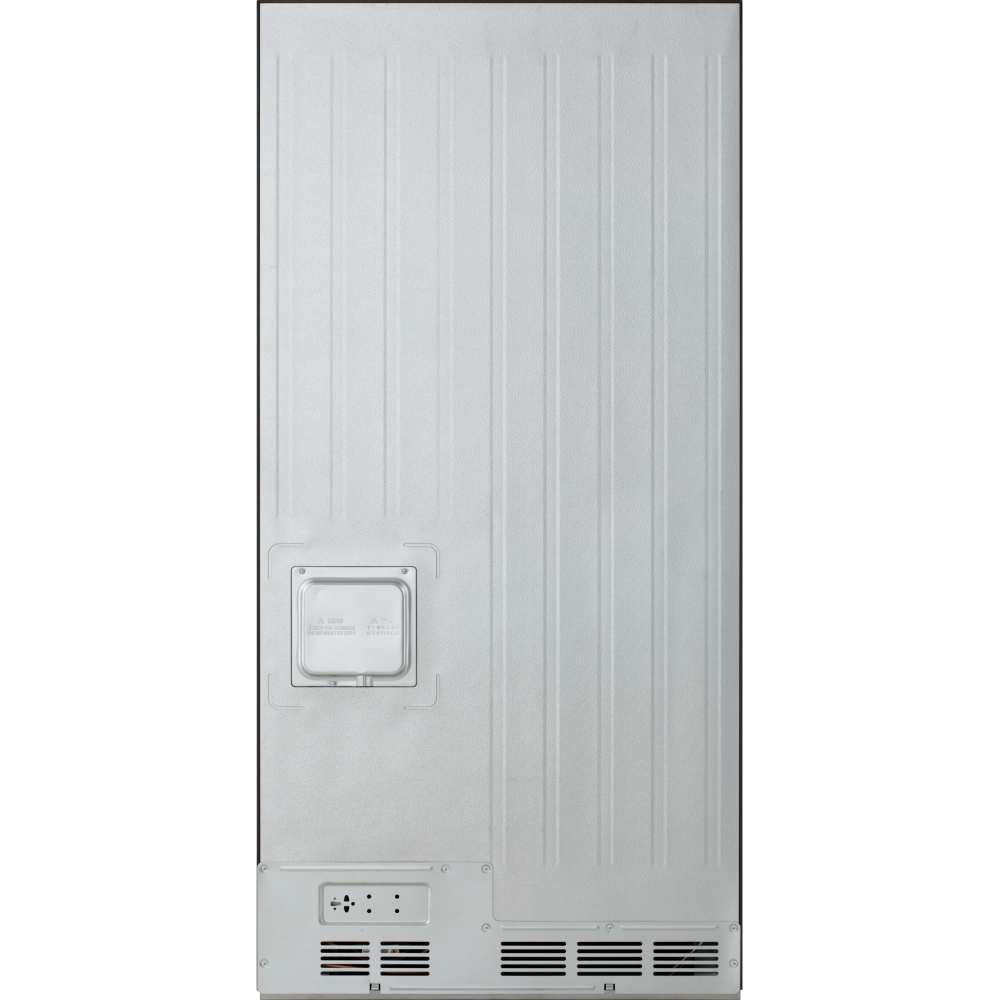 LG GMM42ABBEH American Fridge Freezer,  Non-Plumbed, Black, E Rated