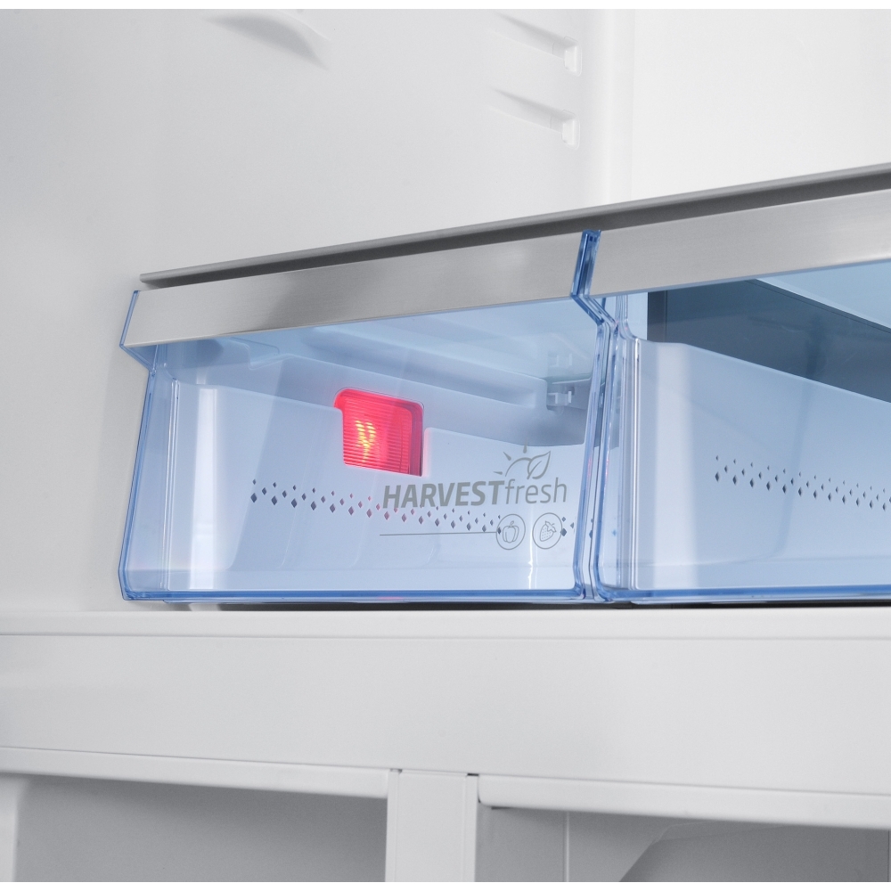 Beko GN15880VPX American Fridge Freezer, Stainless Steel, D Rated,  Non-Plumbed