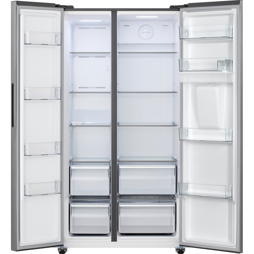 LG GSFC31PYPE American Fridge Freezer, Silver, E Rated,  Non-Plumbed