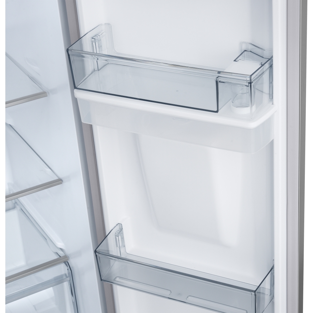 LG GSFC31PYPE American Fridge Freezer, Silver, E Rated,  Non-Plumbed
