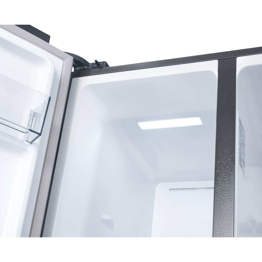 LG GSFC31PYPE American Fridge Freezer, Silver, E Rated,  Non-Plumbed