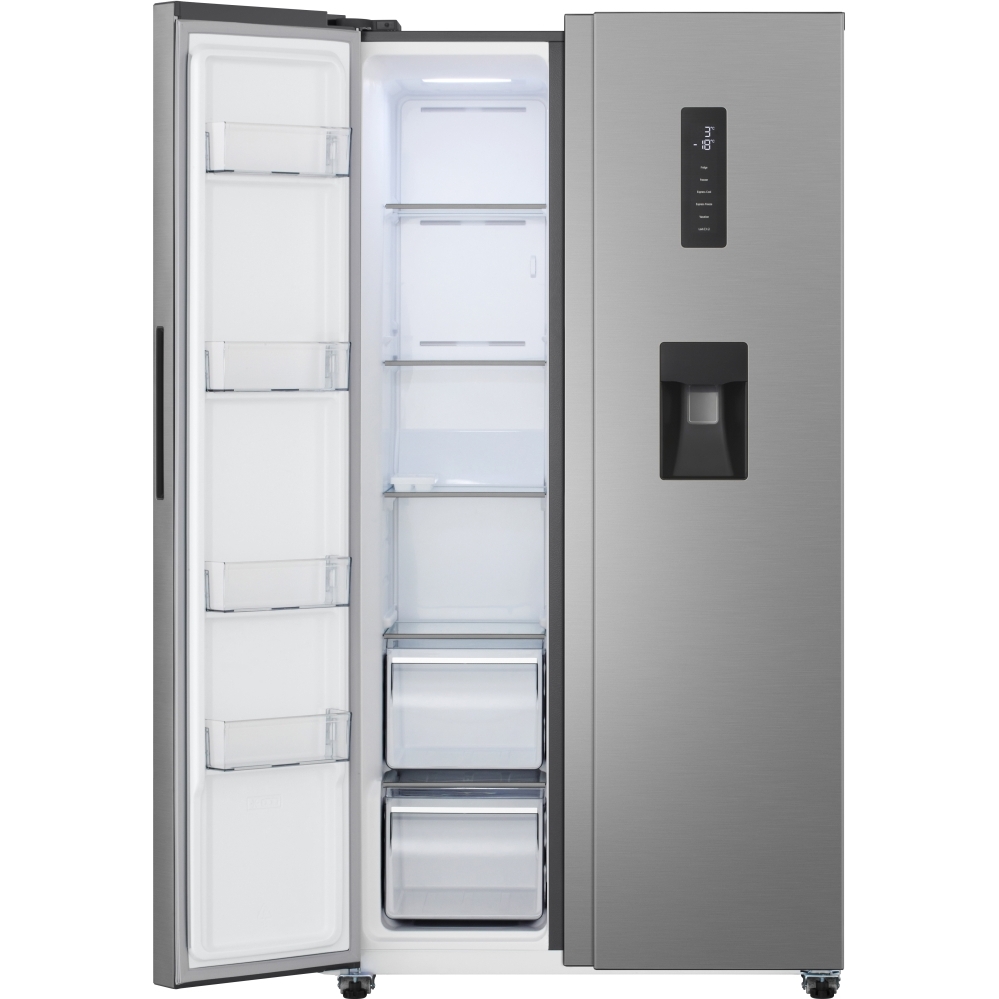 LG GSFC31PYPE American Fridge Freezer, Silver, E Rated,  Non-Plumbed