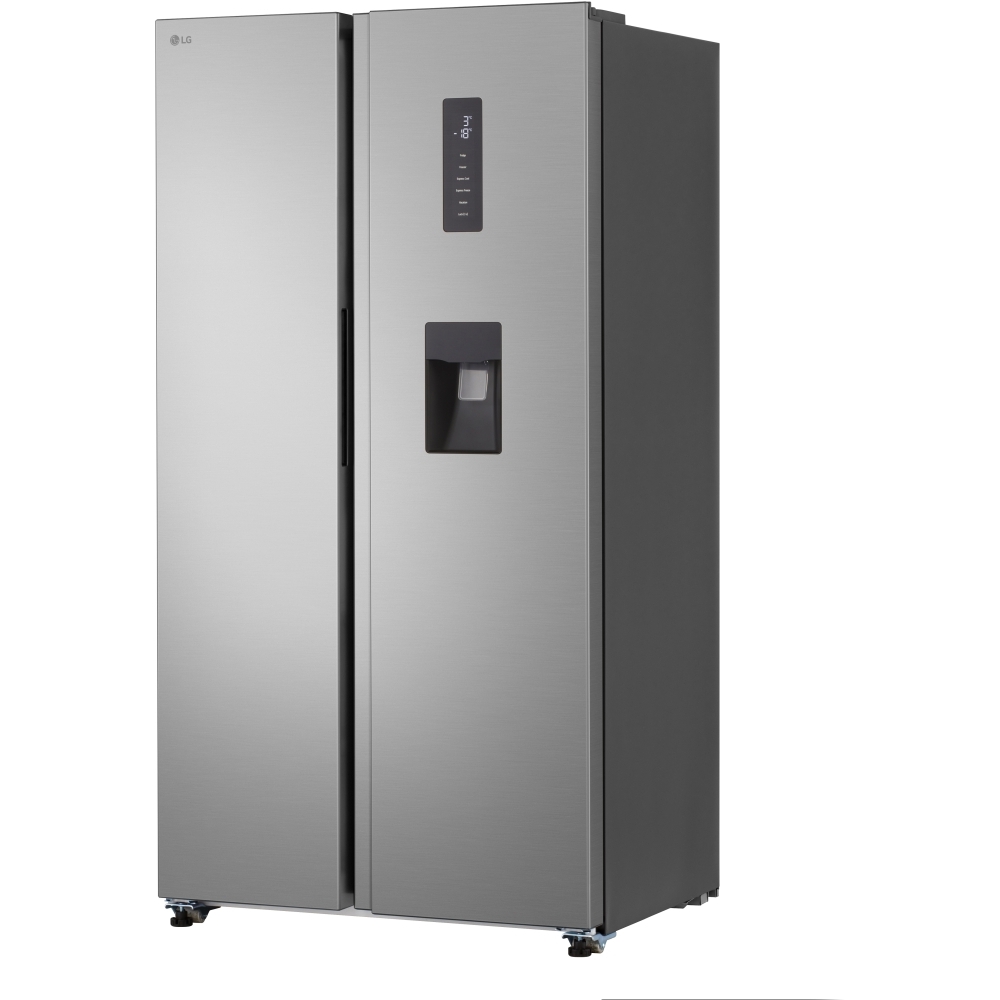 LG GSFC31PYPE American Fridge Freezer, Silver, E Rated,  Non-Plumbed