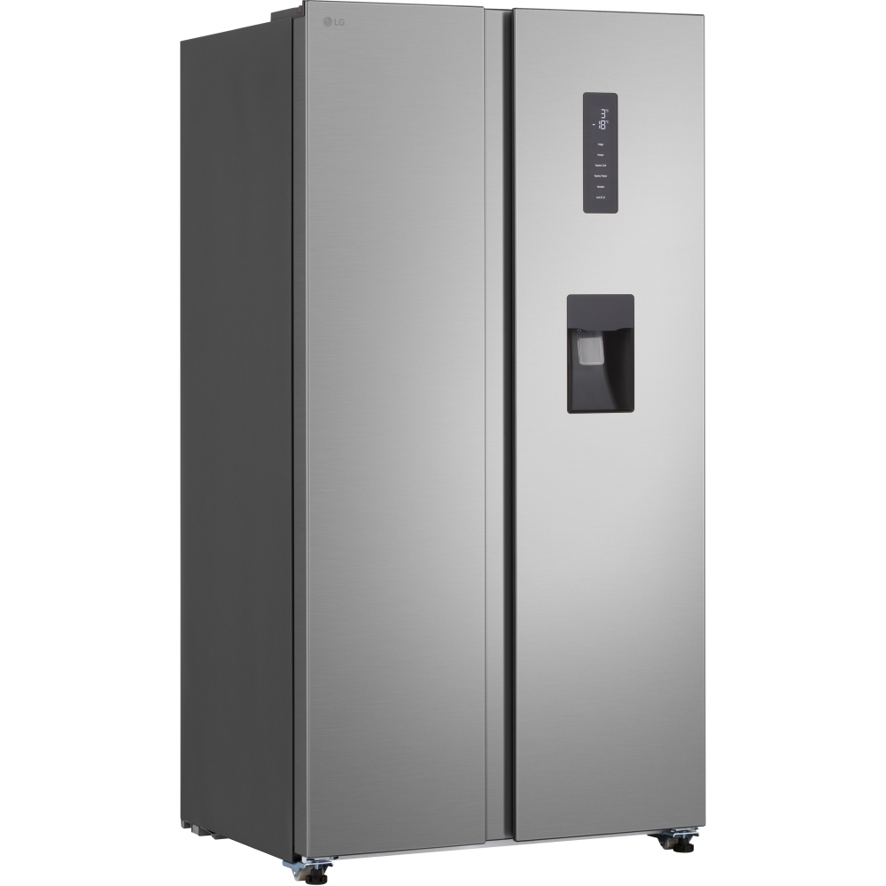 LG GSFC31PYPE American Fridge Freezer, Silver, E Rated,  Non-Plumbed