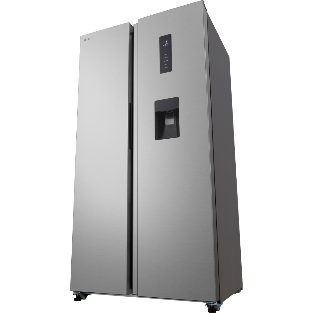 LG GSFC31PYPE American Fridge Freezer, Silver, E Rated,  Non-Plumbed