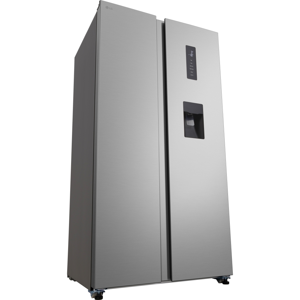 LG GSFC31PYPE American Fridge Freezer, Silver, E Rated,  Non-Plumbed