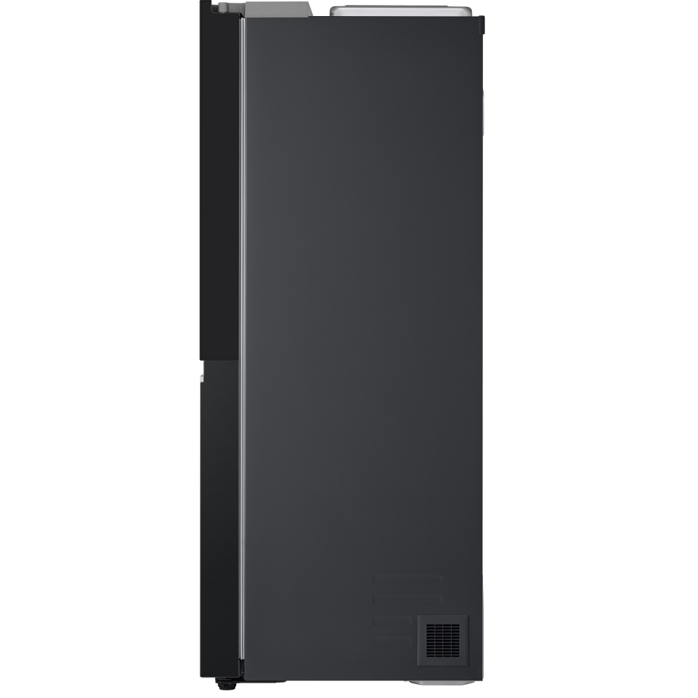 LG GSGV81EPLD American Fridge Freezer,  Non-Plumbed, Black, D Rated