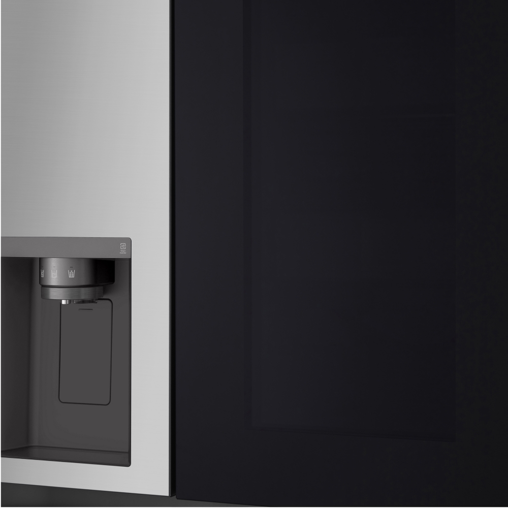 LG GSGV81PYLL American Fridge Freezer,  Non-Plumbed, Silver, E Rated