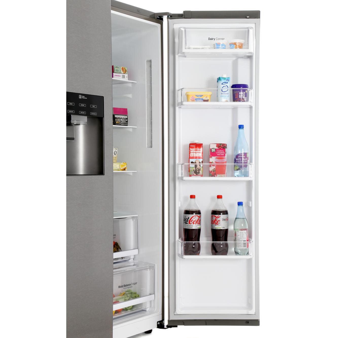 Buy LG GSL361ICEZ American Fridge Freezer Dark Graphite Marks