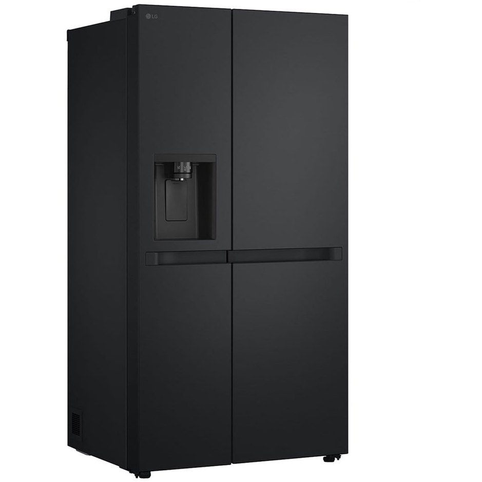 LG GSLC40EPPE American Fridge Freezer,  Plumbed, Black, E Rated