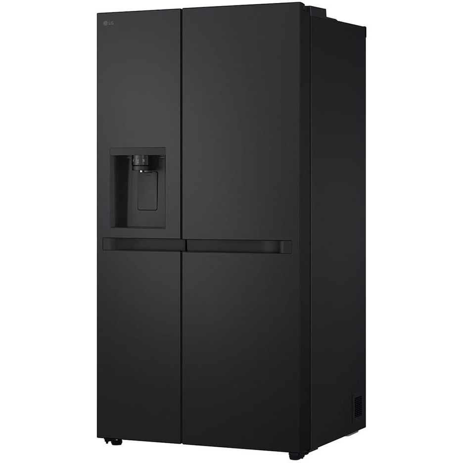 LG GSLC40EPPE American Fridge Freezer,  Plumbed, Black, E Rated
