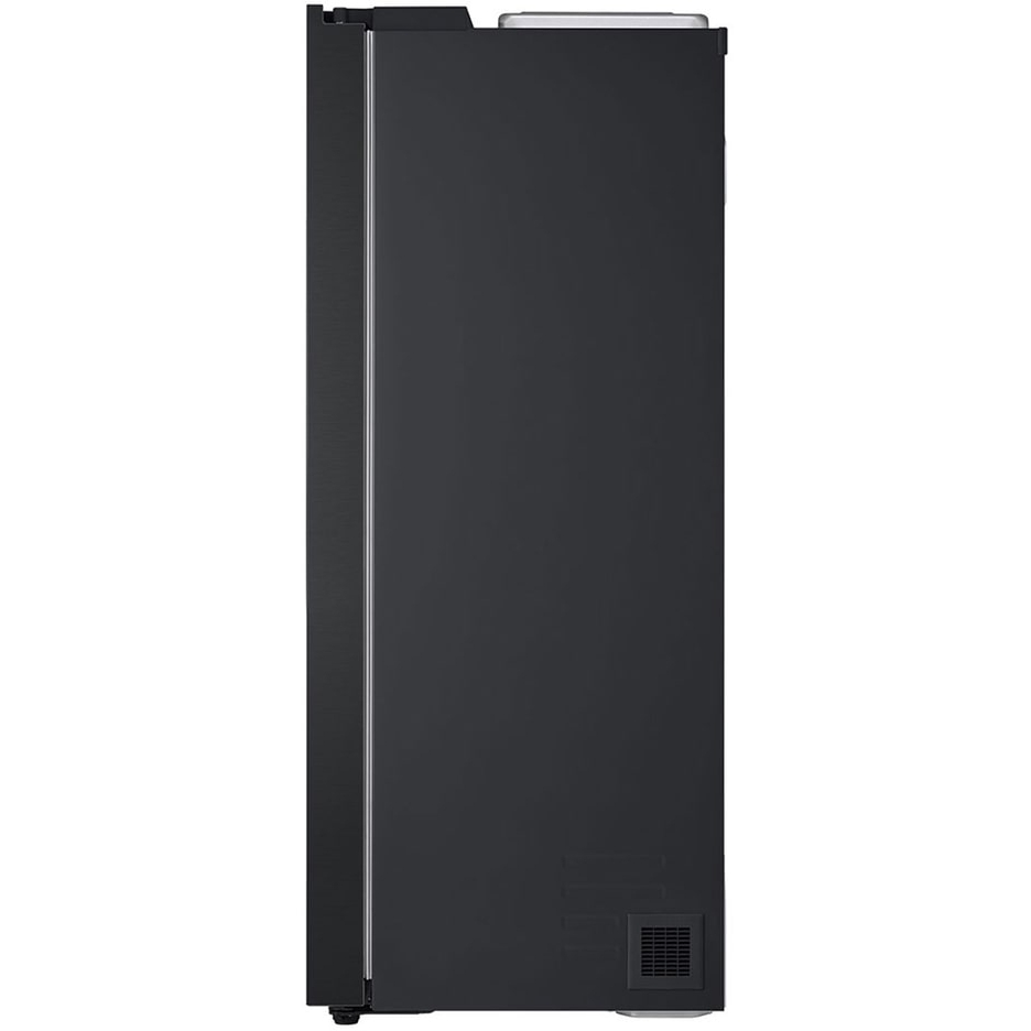 LG GSLC40EPPE American Fridge Freezer,  Plumbed, Black, E Rated