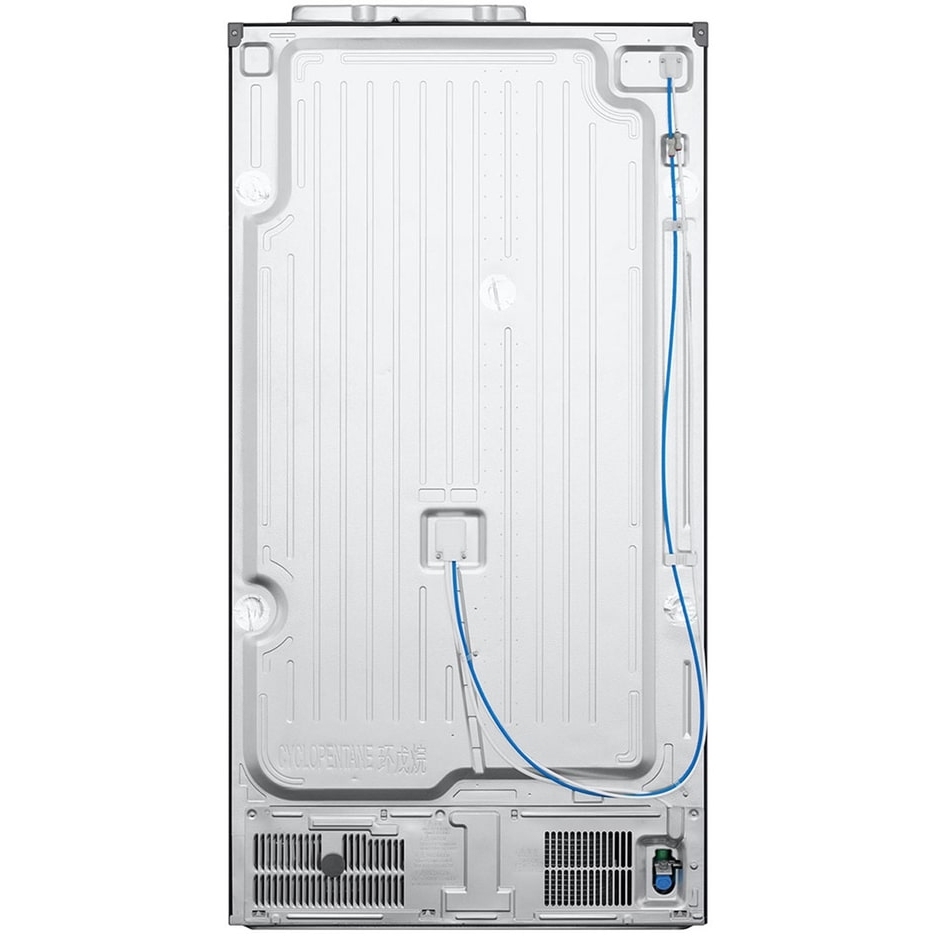 LG GSLC40EPPE American Fridge Freezer,  Plumbed, Black, E Rated