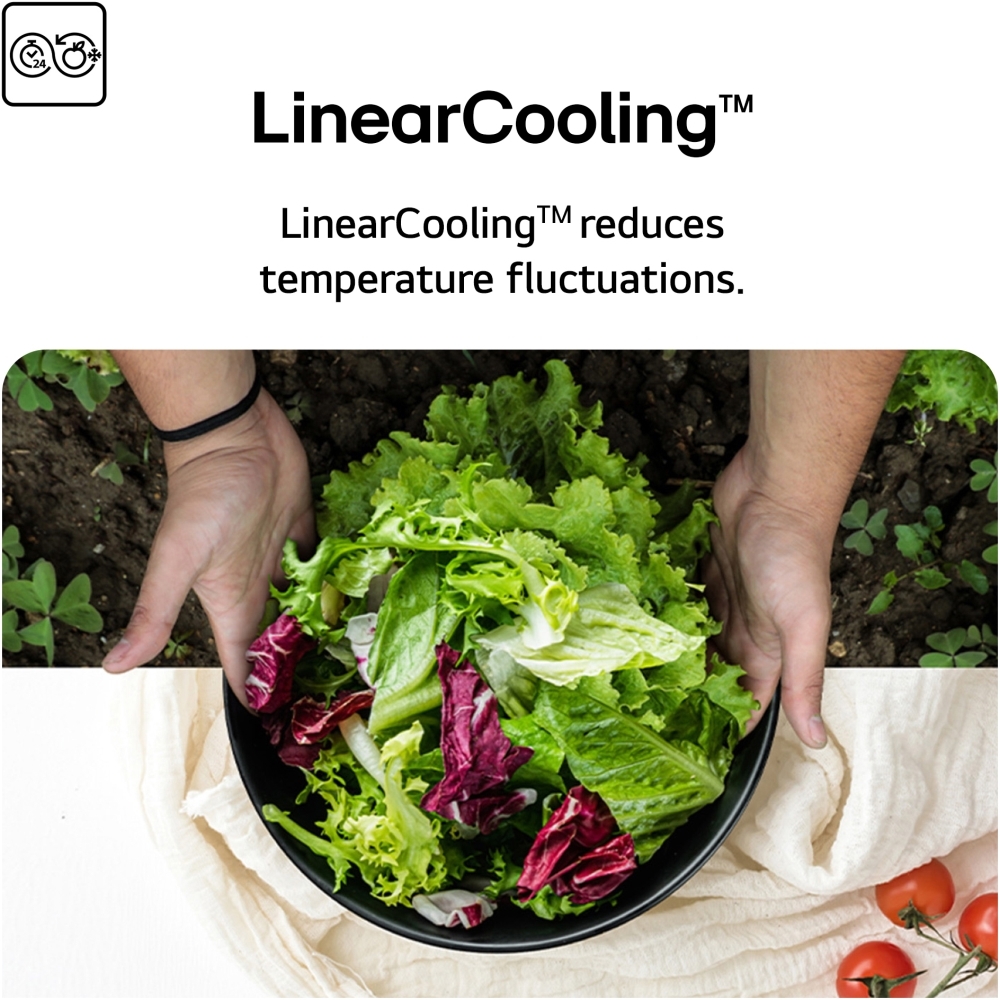 LG GSLC40EPPE American Fridge Freezer,  Plumbed, Black, E Rated