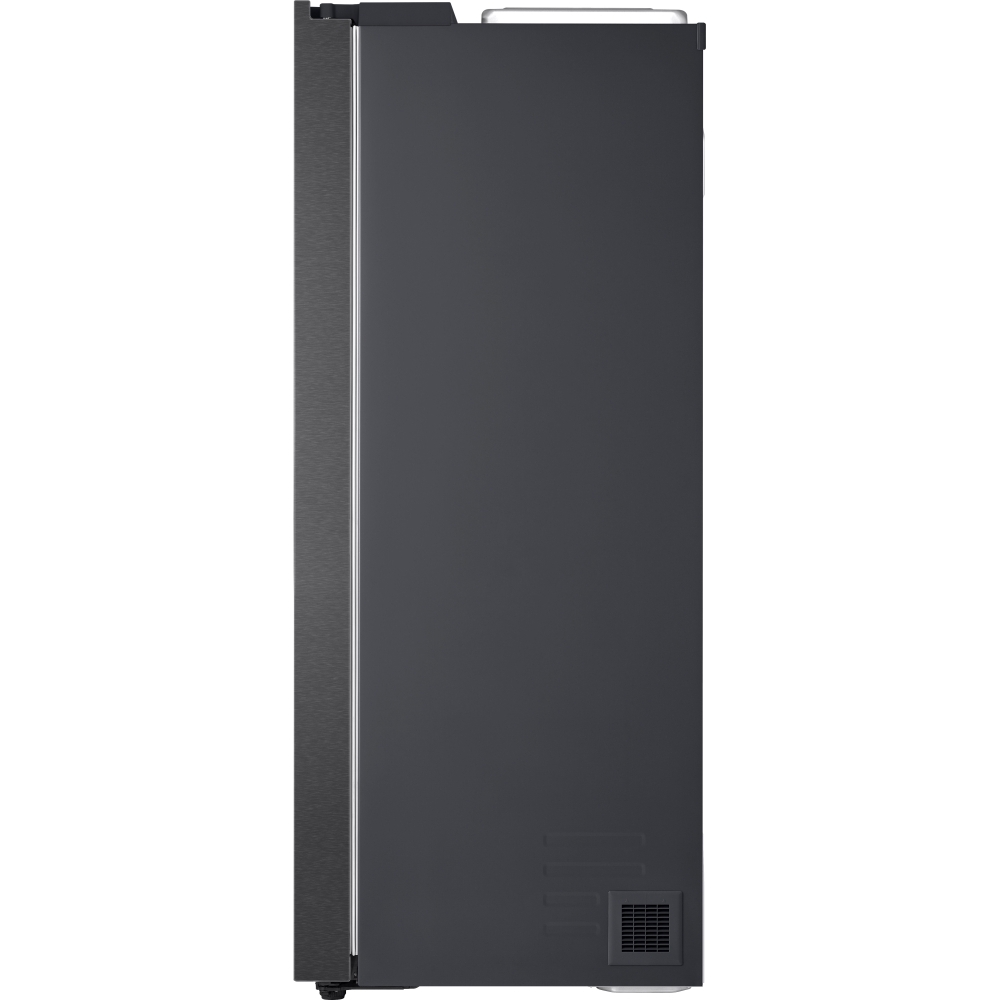 LG GSLC41EPPE American Fridge Freezer,  Non-Plumbed, Black, E Rated