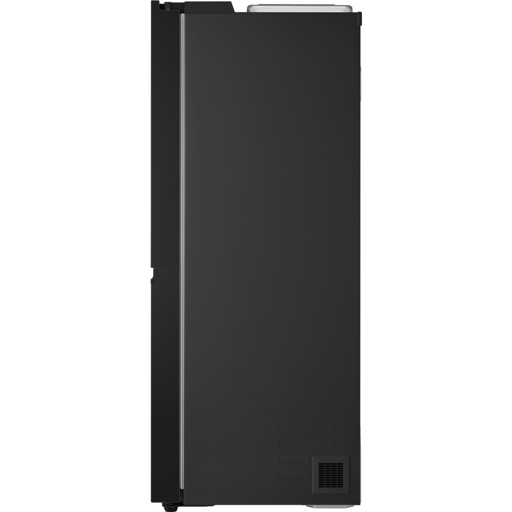 LG GSLE81EPBC American Fridge Freezer,  Non-Plumbed, Black, C Rated