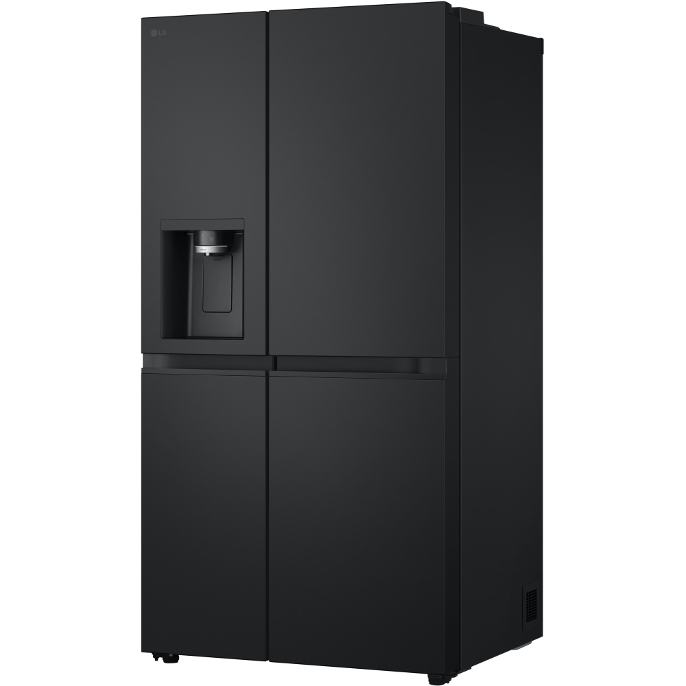 LG GSLE81EPBD American Fridge Freezer, Black, D Rated,  Non-Plumbed