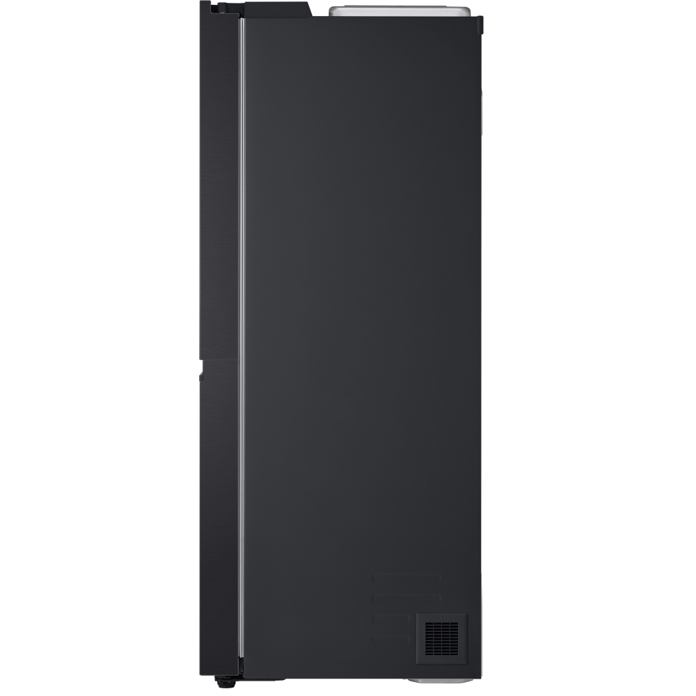 LG GSLE91EVAB American Fridge Freezer, Black, B Rated,  Non-Plumbed