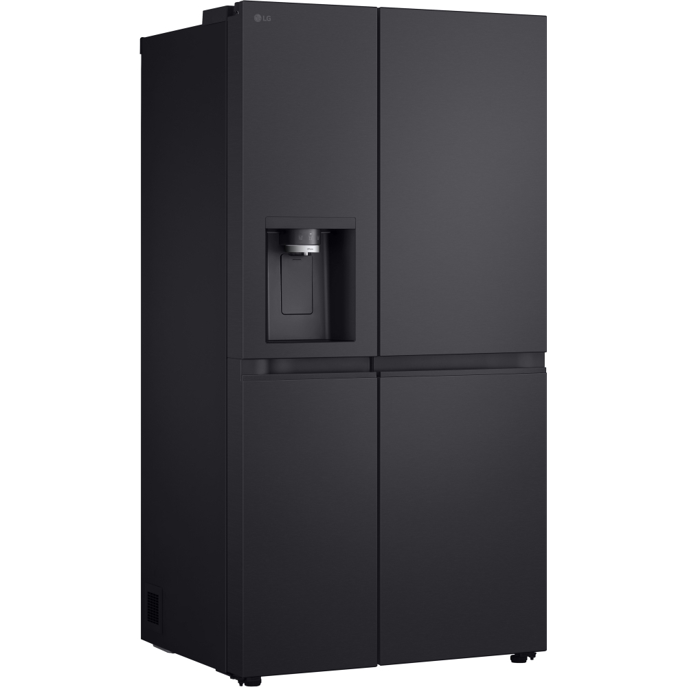 LG GSLE91EVAB American Fridge Freezer, Black, B Rated,  Non-Plumbed