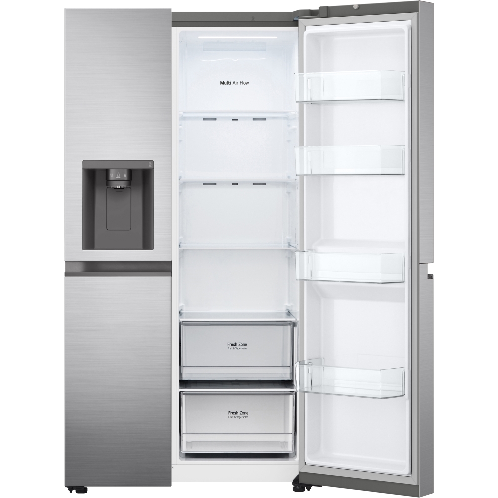 LG GSLV50PZXL American Fridge Freezer, Silver, E Rated Marks Electrical