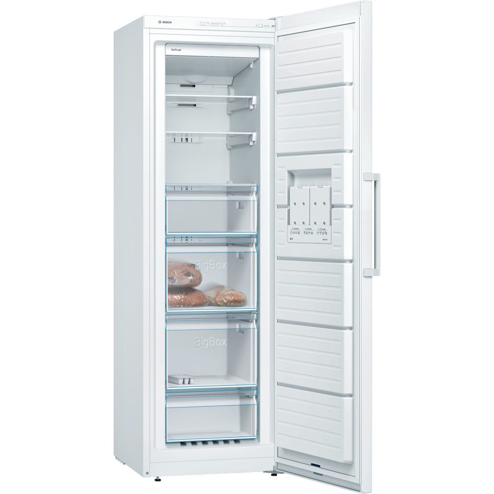 Buy Bosch Series 4 GSN36VWFPG Frost Free Tall Freezer White Marks