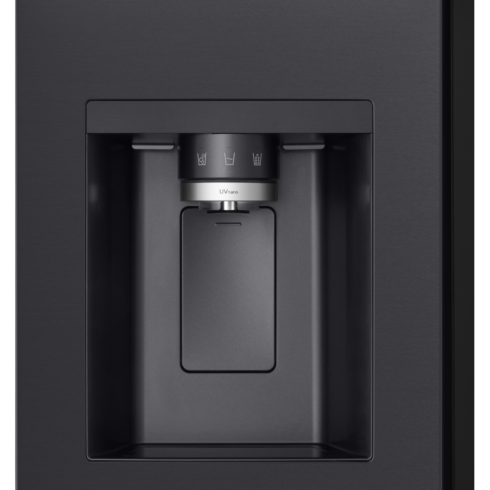 LG GSXE80EVBE InstaView&trade; American Fridge Freezer, Black, E Rated,  Plumbed