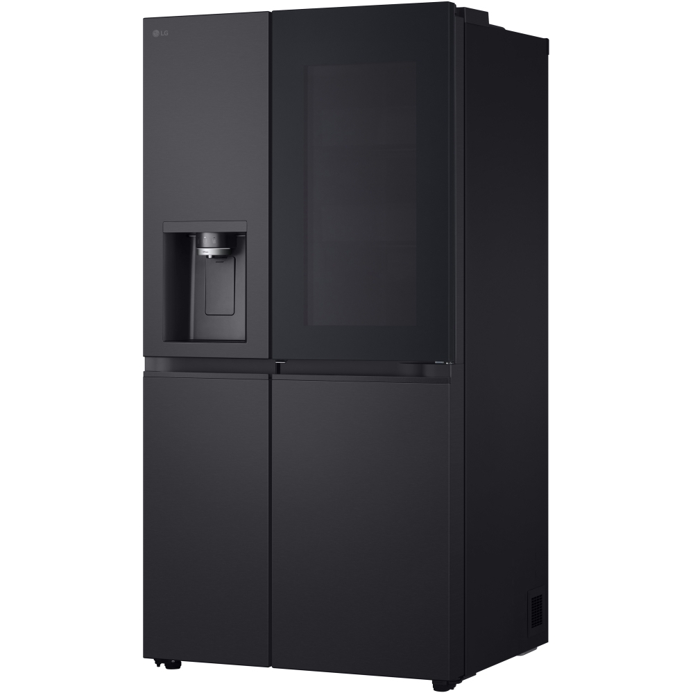 LG GSXE80EVBE InstaView&trade; American Fridge Freezer, Black, E Rated,  Plumbed