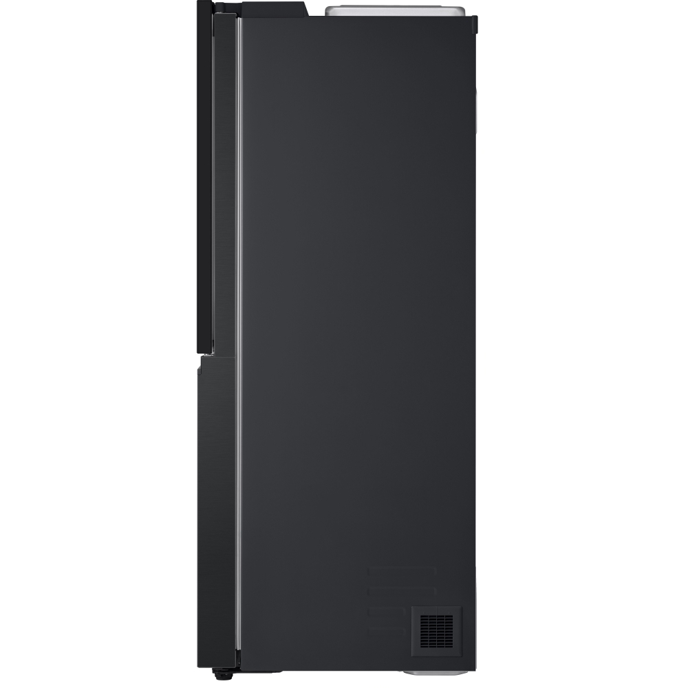 LG GSXE90EVAD American Fridge Freezer,  Plumbed, Black, D Rated