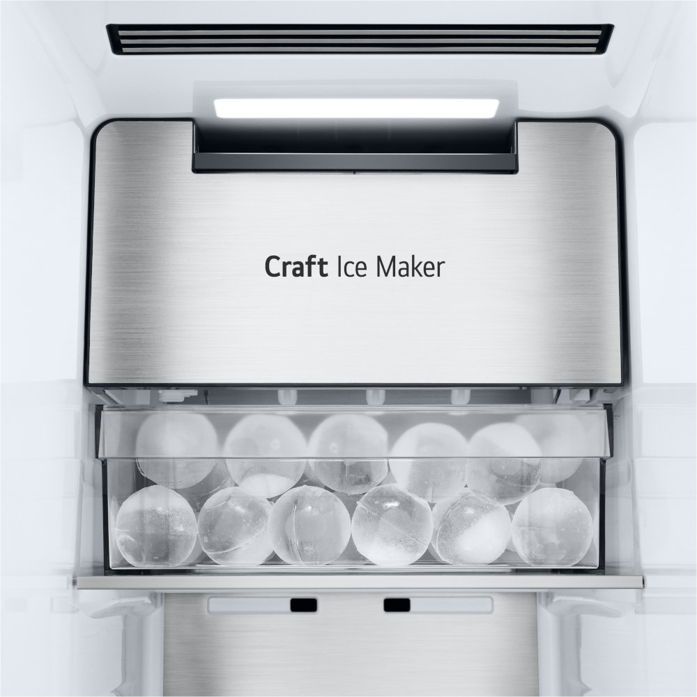 LG GSXE90EVDD American Fridge Freezer, Black, D Rated,  Plumbed