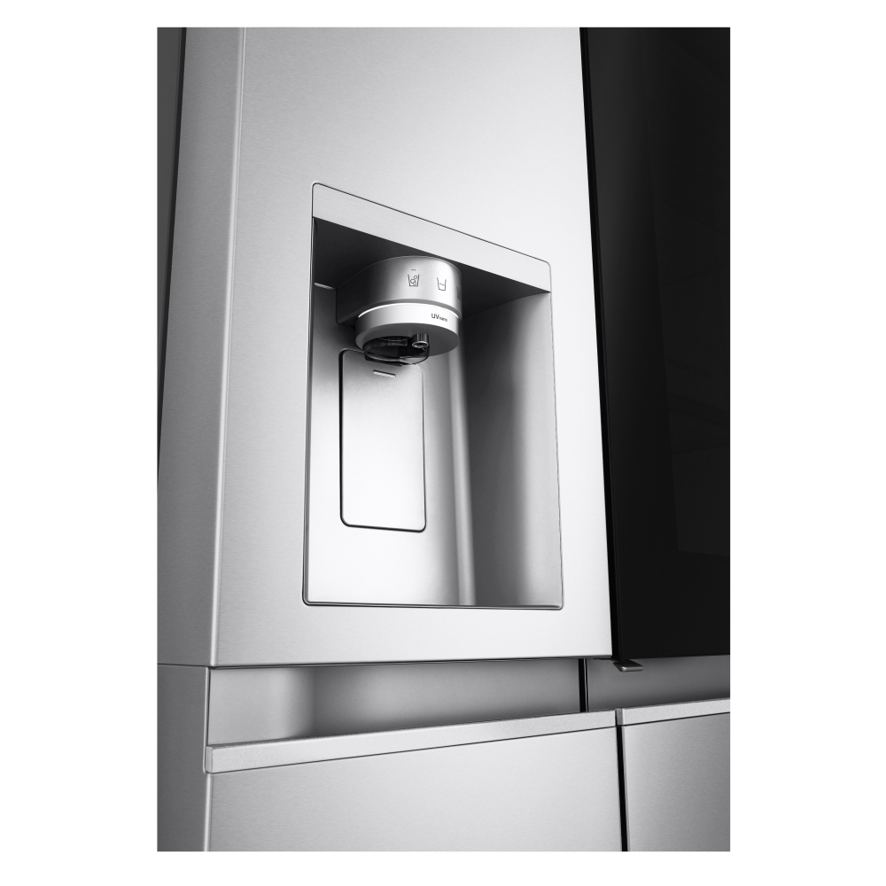 LG GSXE91BSAD American Fridge Freezer,  Non-Plumbed, Stainless Steel, D Rated