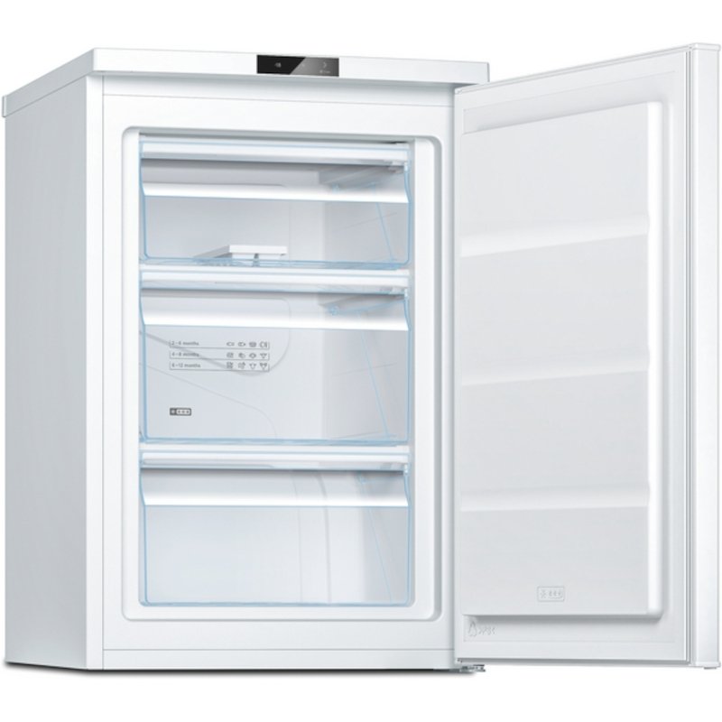 Bosch GTV15NWEBG Series 2 Static Under Counter Freezer, White, E Rated