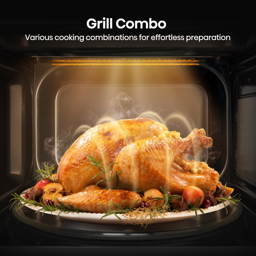 Hisense H20MOMBS4HGUK Microwave, Grey