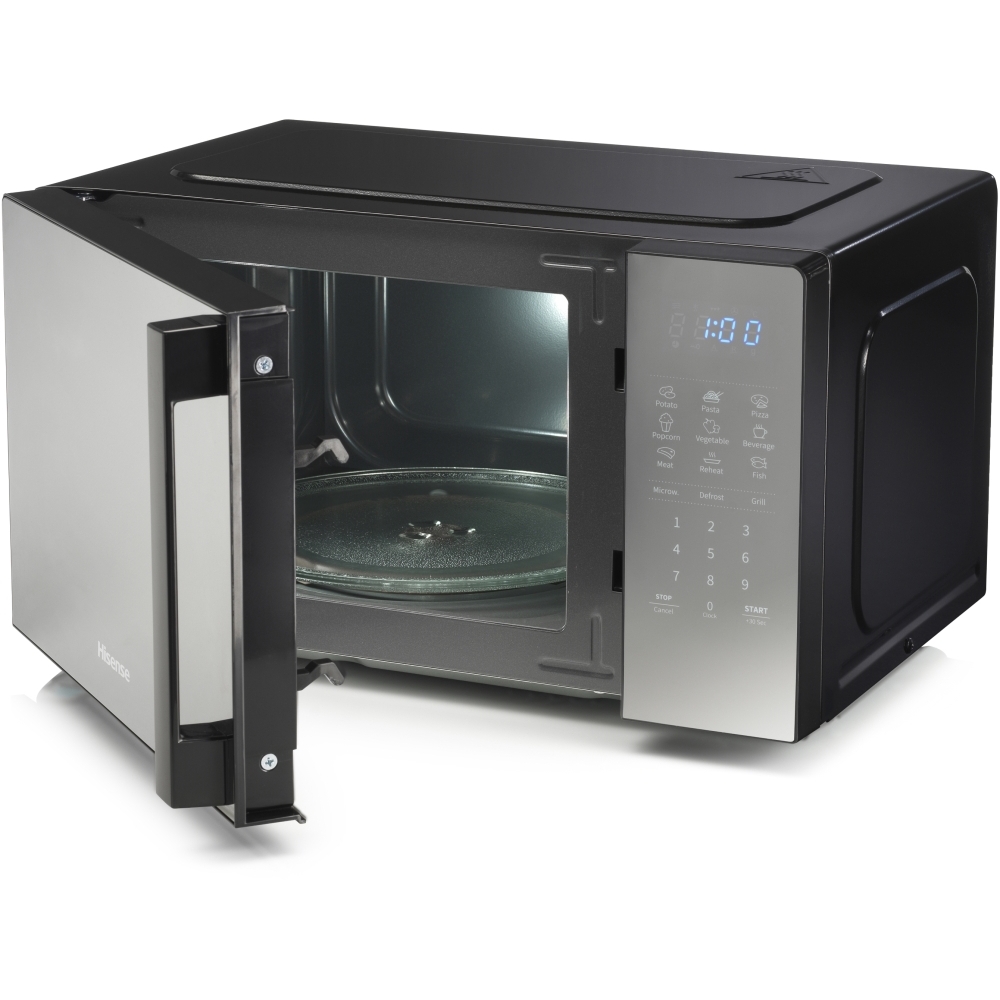 Hisense H20MOMBS4HGUK Microwave, Grey