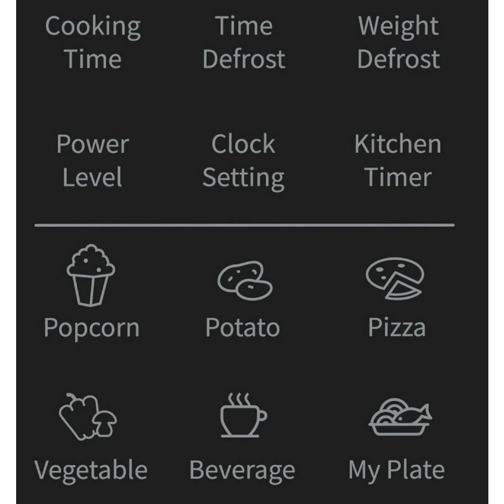 Hisense H25MOBS7HUK Microwave, Black