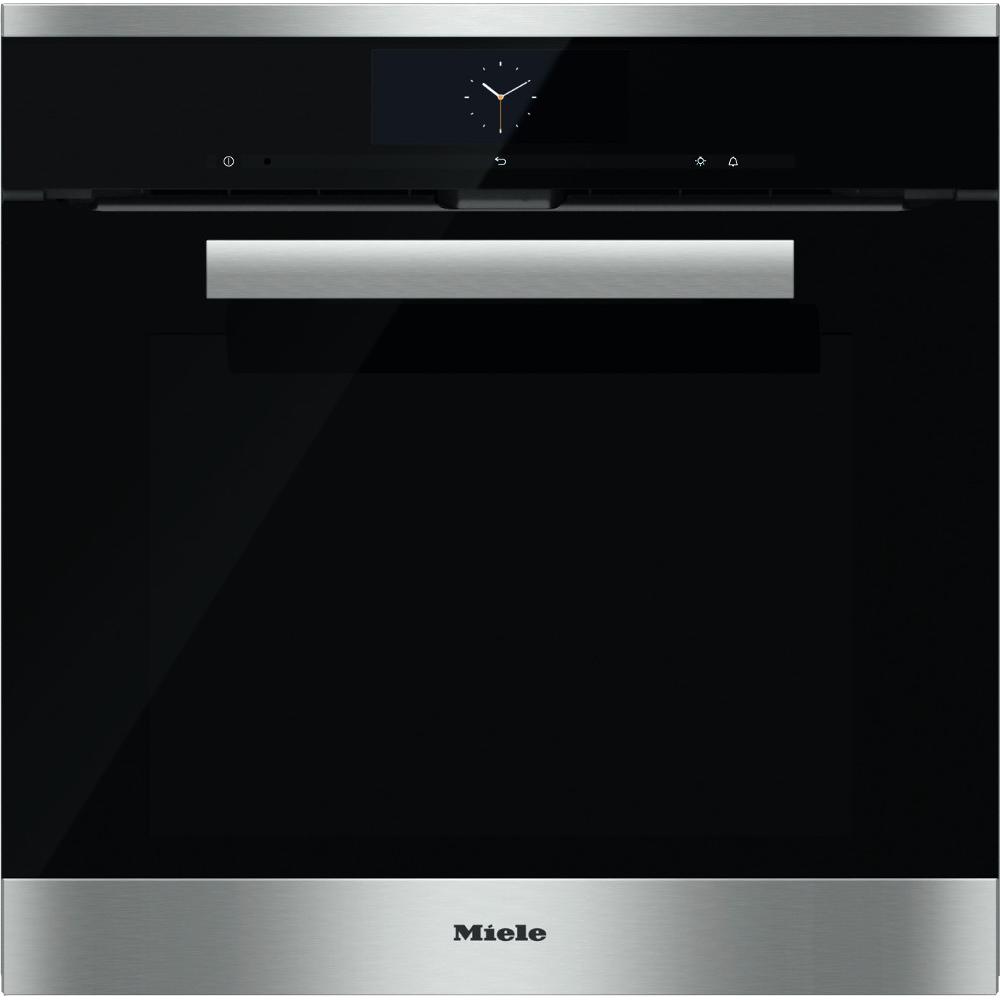Buy Miele PureLine H6860BP CleanSteel Single Built In Electric Oven